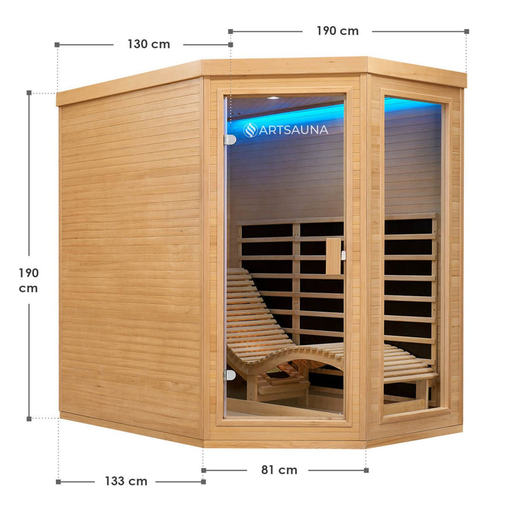 Cabine de sauna infrarouge Esbjerg 