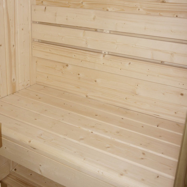 Sauna Nolvik M en forme de tonneau carré
