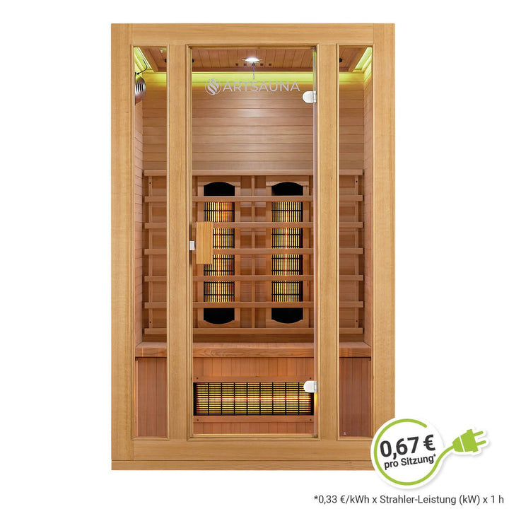 Cabine de sauna infrarouge Nyborg S120V 
