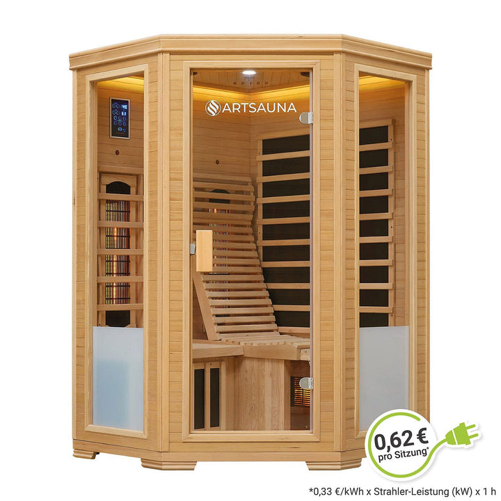 Cabine de sauna infrarouge Aalborg 
