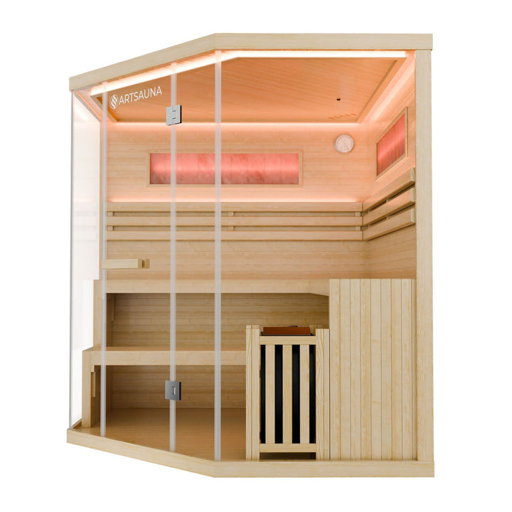 Sauna intérieure Vantaa 180 - Pierre de sel