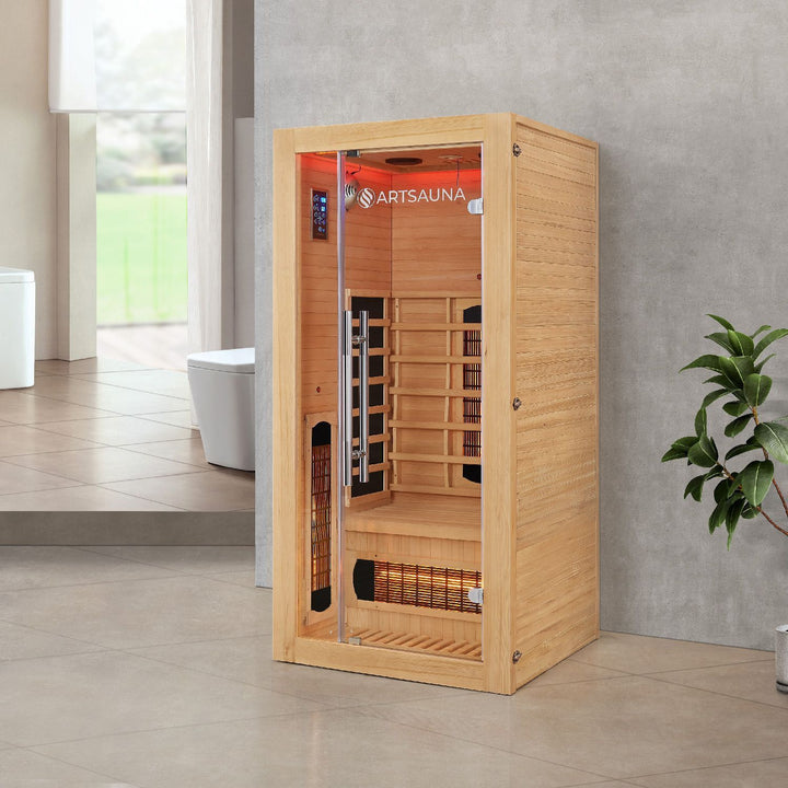 Cabine de sauna infrarouge Kiruna 90 