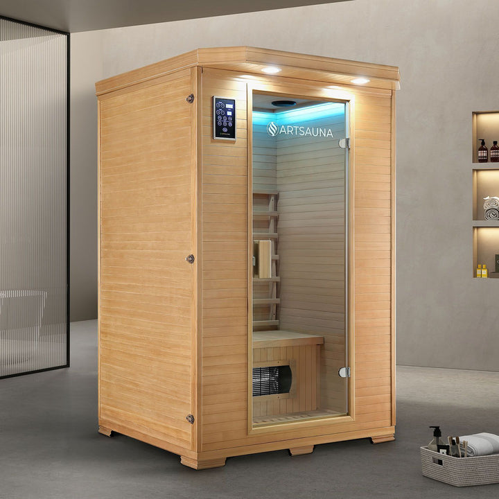 Cabine infrarouge Oslo avec radiateurs en céramique 