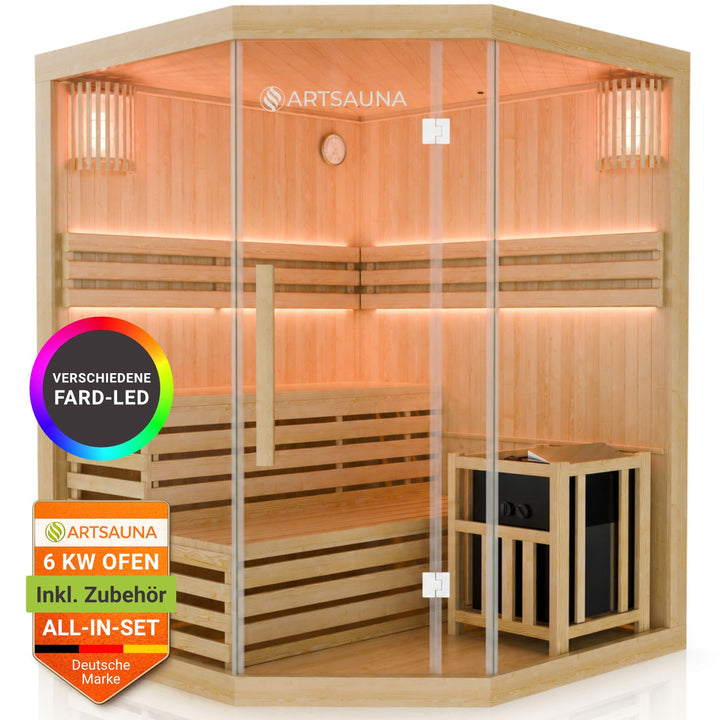 Cabine de sauna premium Espoo150 