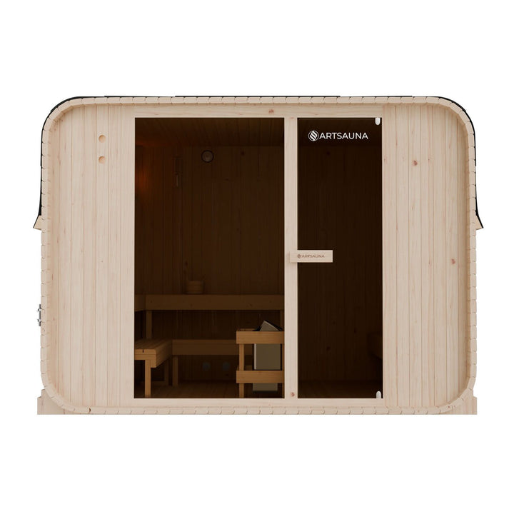Sauna tonneau Cube Fjora XXL