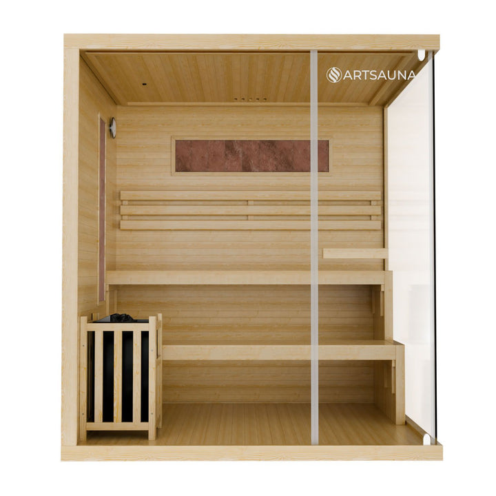 Indoor Sauna Vantaa 175 - Salzstein