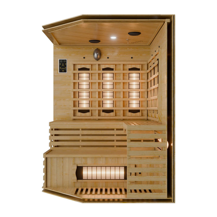 Cabine de sauna infrarouge Kiruna 150 