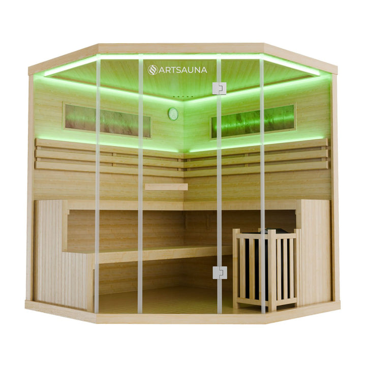 Sauna intérieure Vantaa 180 - Pierre de sel
