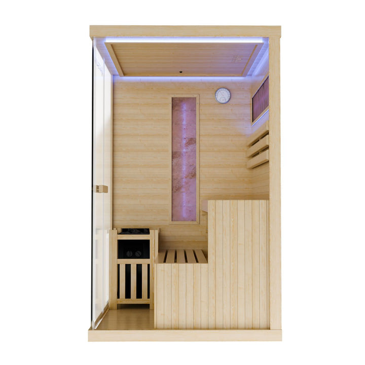 Indoor Sauna Vantaa 120 - Salzstein