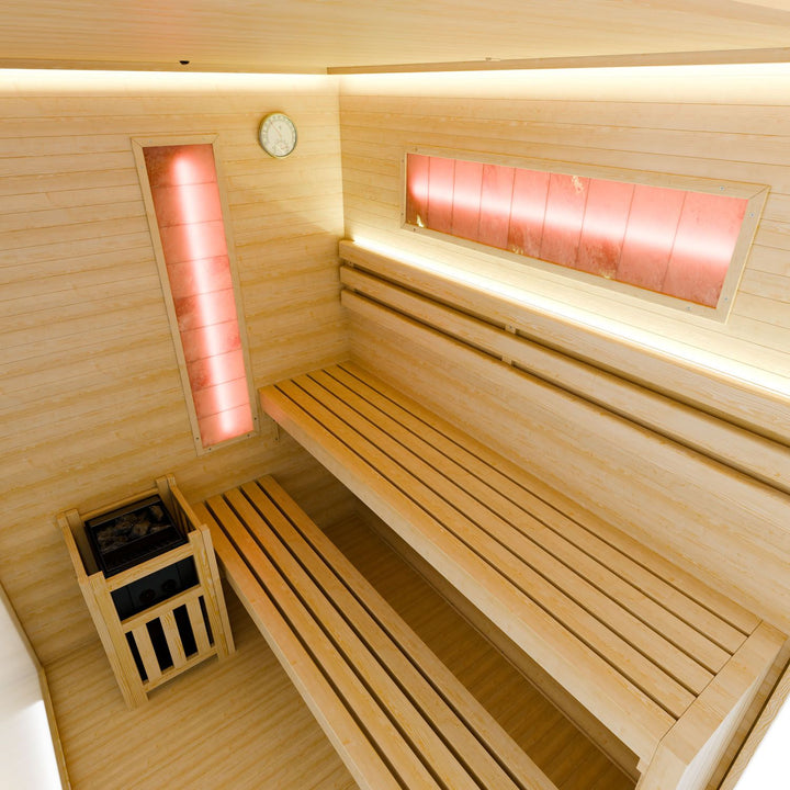 Sauna intérieur Vantaa 175 - pierre de sel 