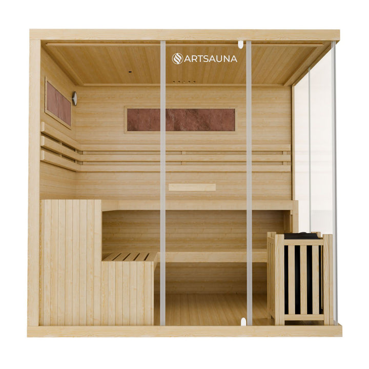 Sauna d'intérieur Vantaa 200 - Pierre de sel