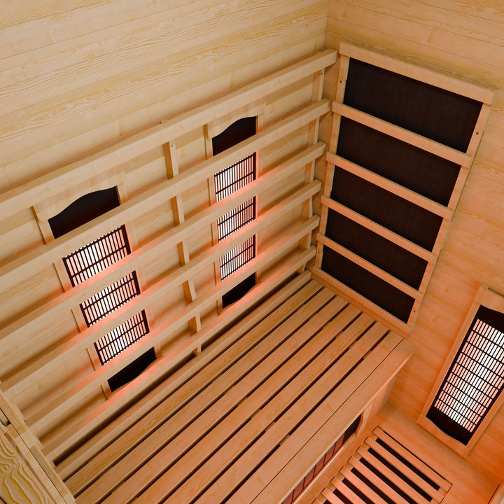 Cabine de sauna infrarouge Kiruna 120 