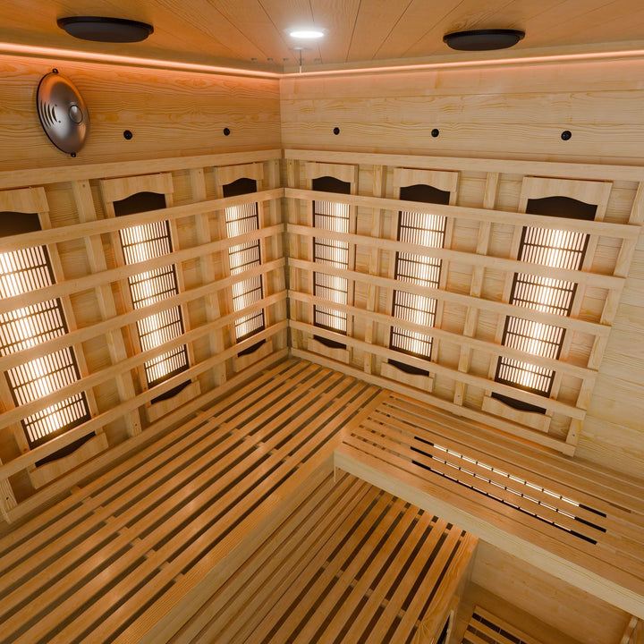 Cabine de sauna infrarouge Kiruna 150 
