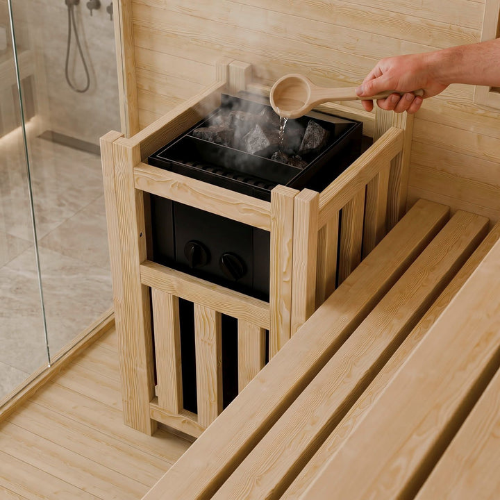 Indoor Sauna Vantaa 175 - Salzstein