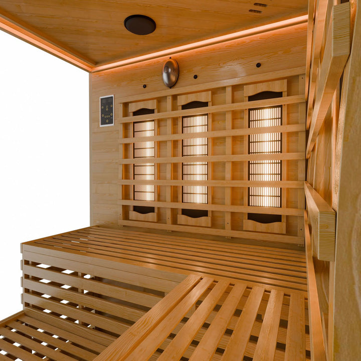 Cabine de sauna infrarouge Kiruna 150 