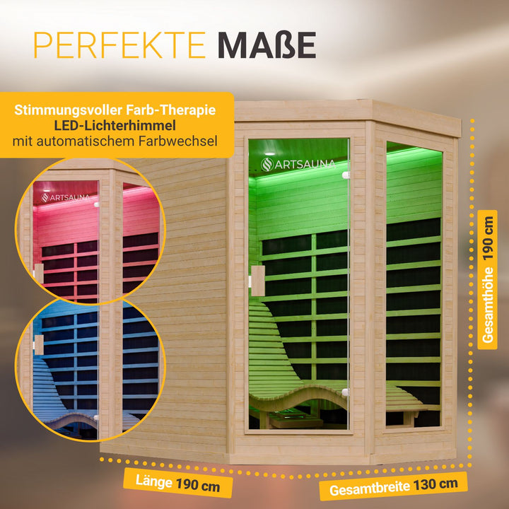 Cabine de sauna infrarouge Esbjerg 