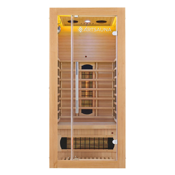 Cabine de sauna infrarouge Kiruna 90 