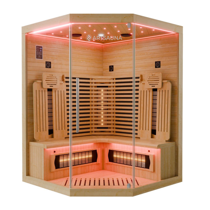 Cabine de sauna infrarouge Malmö 140