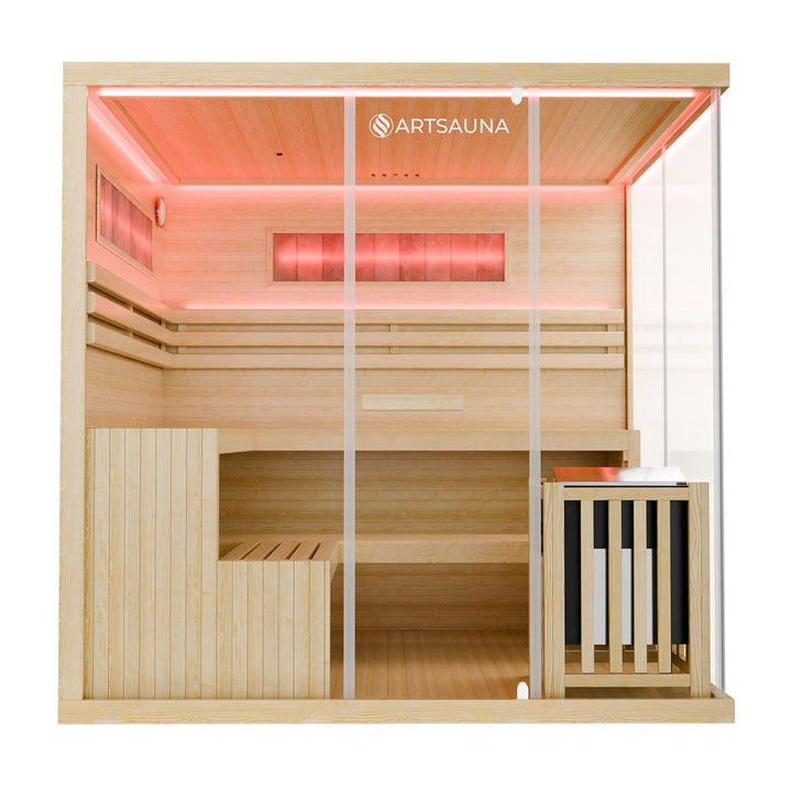 Sauna d'intérieur Vantaa 200 - Pierre de sel