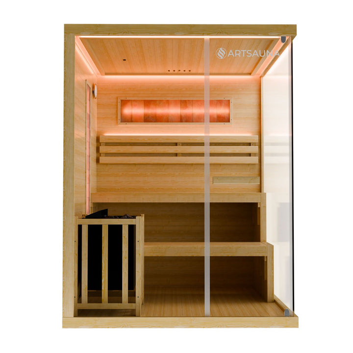 Sauna intérieur Vantaa 150 - pierre de sel 