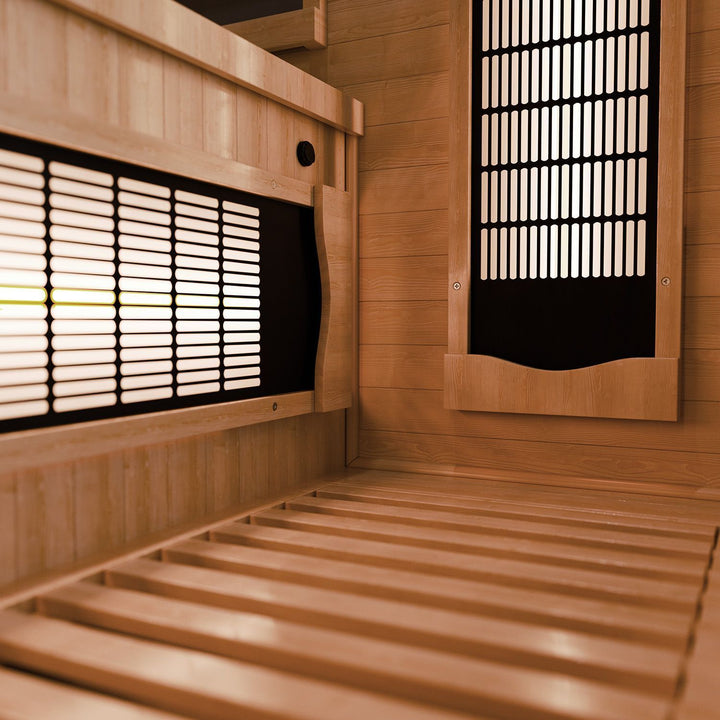 Cabine de sauna infrarouge Kiruna 90 Premium 