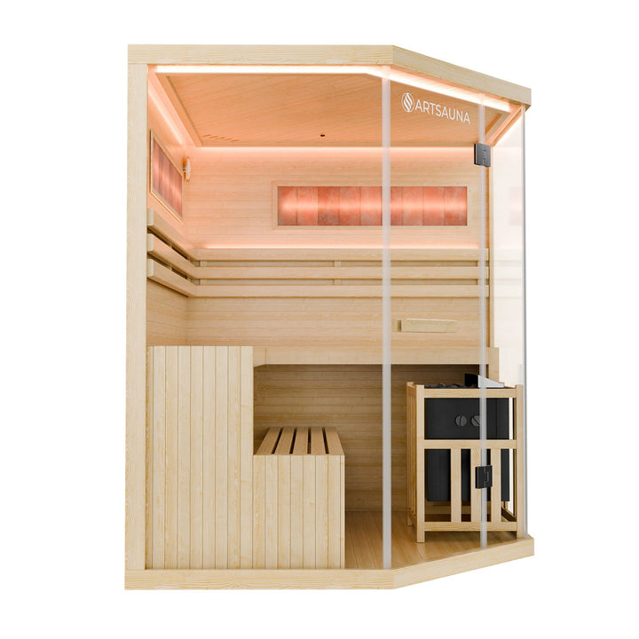 Sauna intérieure Vantaa 160 - Mur de sel