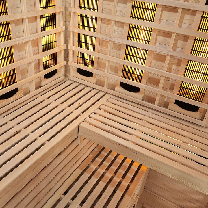 Cabine de sauna infrarouge Kiruna 150 