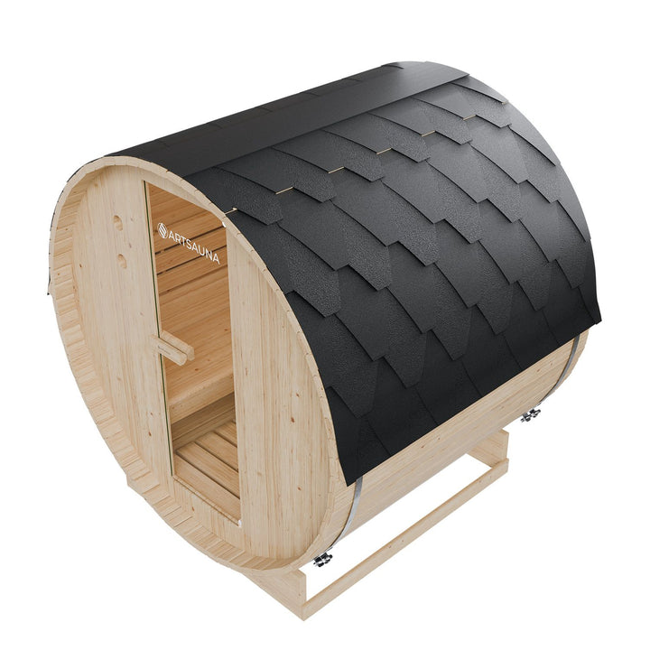 Sauna tonneau extérieur Spitzbergen 180 
