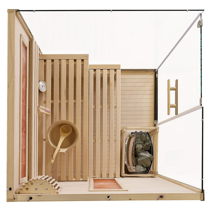 Sauna intérieur Vantaa 120 - Pierre de sel 